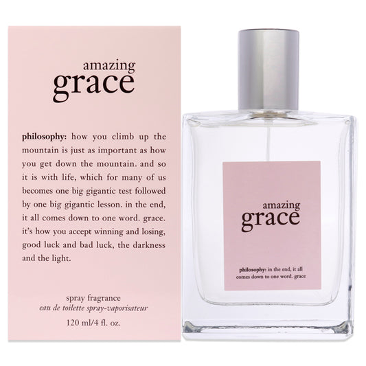 Amazing Grace by Philosophy for Women - 4 oz EDT Spray