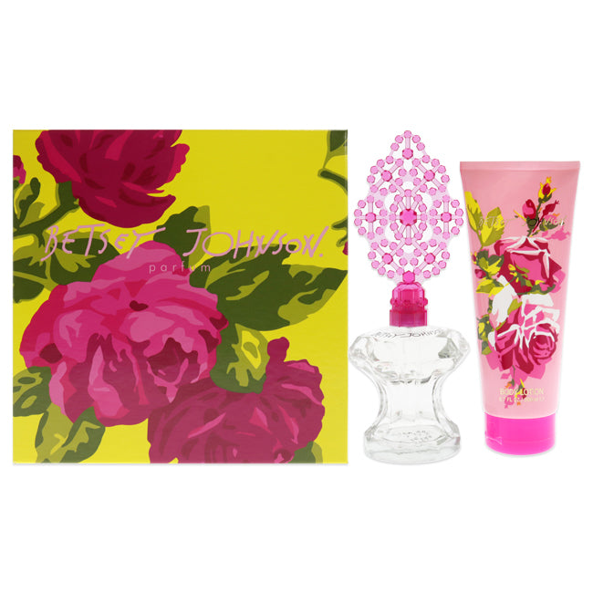 Betsey Johnson by Betsey Johnson for Women - 2 Pc Gift Set 3.4oz EDP Spray, 6.7oz Body Lotion