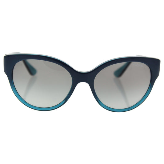 Vogue VO5035S 2381-11 - Dark Turquoise Gradient Transparent Azure-Grey Gradient by Vogue for Women - 56-18-135 mm Sunglasses