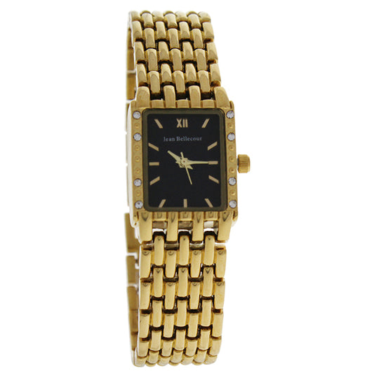 REDS25-GB Comtesse - Gold Stainless Steel Bracelet Watch by Jean Bellecour for Women - 1 Pc Watch