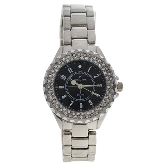 2033L-SB Silver Stainless Steel Bracelet Watch by Kim & Jade for Women - 1 Pc Watch